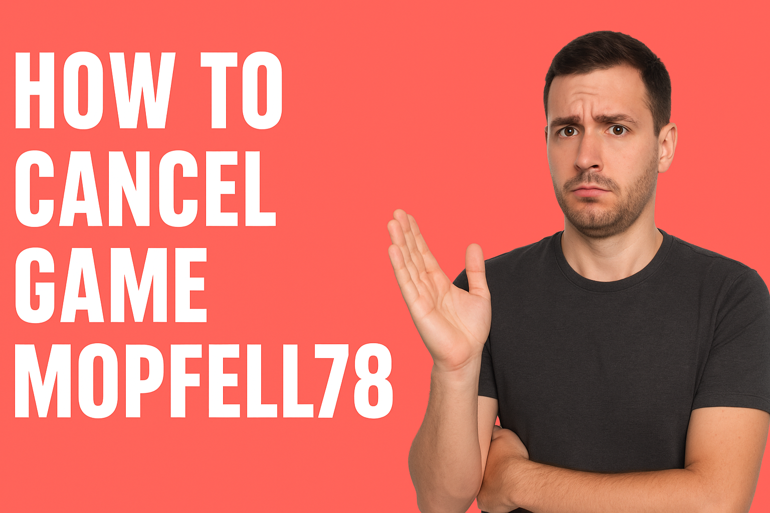 How to Cancel Game Mopfell78